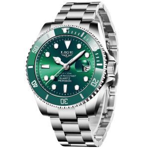Мъжки часовник Lige Sport Watch, Водоустойчив