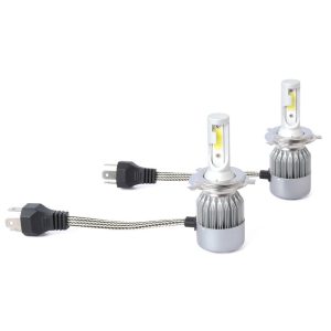Комплект LED крушки за фарове STELS, H4, 12V, 24V, 36W, 2бр