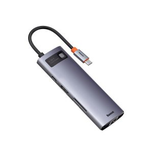 Преходник Baseus, Хъб за Macbook, Type-C, 8 in 1