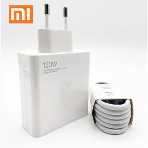 Оригинално 120w зарядно устройство xiaomi с type-c кабел