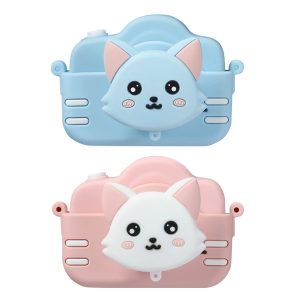 Kids Digital Camera Children Camera selfie STELS Kitten blue pink