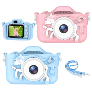 Дигитален детски фотоапарат STELS Unicorn, 40MP, Двойна камера, USB-C