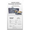 Remote control excavator STELS R3500 with realistic lights and sounds