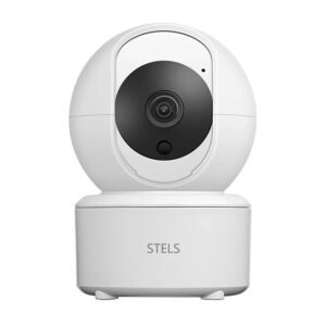 Камера за наблюдение STELS SmartEye SL10 – компактна PTZ камера за домашно видеонаблюдение с модерен дизайн.