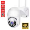 Изображение на Камера за наблюдение STELS SmartZoom SL70 с 4K резолюция и PTZ управление, подходяща за видеонаблюдение.