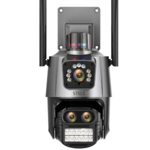 Камера за наблюдение STELS UltraZoom SL79, 8MP, 4K, Wi-Fi