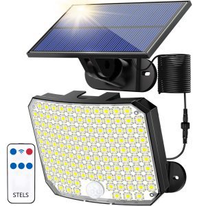 Соларна лампа STELS, 118 LED, Улица, Градина, Двор
