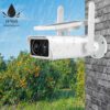 Изображение на Соларна камера STELS SunGuard SL40, монтирана на открито, демонстрираща IP66 защита от атмосферни влияния.