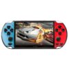 Конзола за игри STELS X12 Pro с ярък дисплей, изобразяваща вълнуваща автомобилна игра.