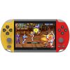 Конзола за игри STELS X7 Pro в комбинация от червен и жълт цвят, подходяща за класически ретро игри.