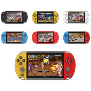 Конзола за игри STELS X7 Pro в различни цветове, подходяща за ретро игри и забавление навсякъде.