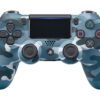 Джойстик за PS4 DualShock 4 Blue Camouflage в синьо-сив камуфлажен дизайн с ергономична форма и прецизни аналогови стикове.