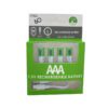 Акумулаторни батерии STELS AAA в комплект от 4 броя с USB Type-C зареждане.