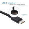 Захранващо устройство с USB-C интерфейс за бързо и стабилно подаване на енергия.