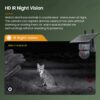 Ловна камера с HD инфрачервено нощно виждане за наблюдение в тъмнина