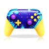 Безжичен контролер STELS за Nintendo Switch с цветен дизайн в синьо и жълто