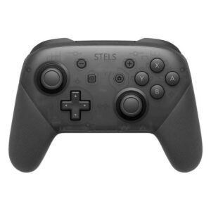 Безжичен контролер STELS за Nintendo Switch в стилен сив цвят, подходящ за Nintendo Switch OLED и Lite.