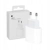 Оригинално зарядно за Айфон с адаптер 20W USB-C от Apple, подходящо за бързо зареждане на iPhone, iPad и AirPods.
