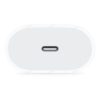 Оригинално зарядно устройство Apple адаптер 20W с USB Type-C порт за бързо и ефективно зареждане на iPhone, iPad и AirPods.