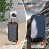 Външна батерия STELS PowerMax 20K – преносима батерия с вграден соларен панел, предлагаща два начина на зареждане: слънчева енергия и кабелно зареждане.
