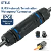 Водоустойчив RJ45 CAT6 конектор STELS с IP68 защита
