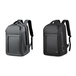 Раница за пътуване STELS CityPro 30 в черен и сив цвят с USB порт