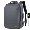 Раница за пътуване STELS Explorer SE4 в сив цвят с USB порт