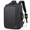 Раница за пътуване STELS Explorer SE4 с USB порт и черен дизайн