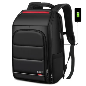 Ергономична раница за пътуване STELS Wayfinder SW20 с USB порт и джоб за лаптоп