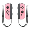Чифт розови Joy-Con контролери за Nintendo Switch - преден изглед