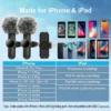 Списък със съвместими модели iPhone и iPad за двоен безжичен микрофон STELS J12