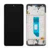 Оригинален дисплей с рамка за Xiaomi Redmi Note 14 4G черен