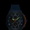 мъжки часовник naviforce titan с фосфоресциращи светещи в тъмното стрелки
