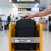 Раница за ръчен багаж STELS TravelMate 200 в рамка за измерване на кабинен багаж